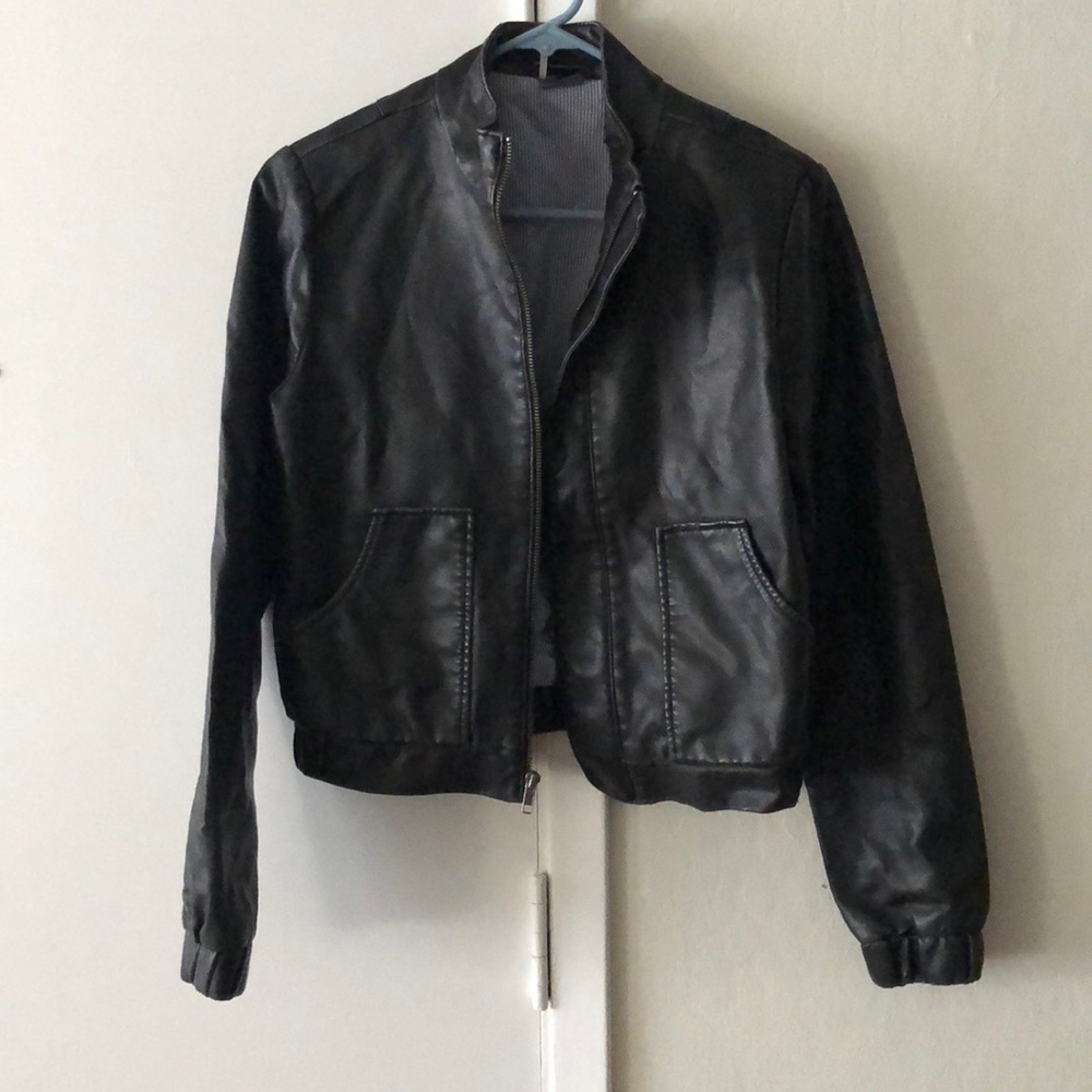 UO Faux Leather Jacket